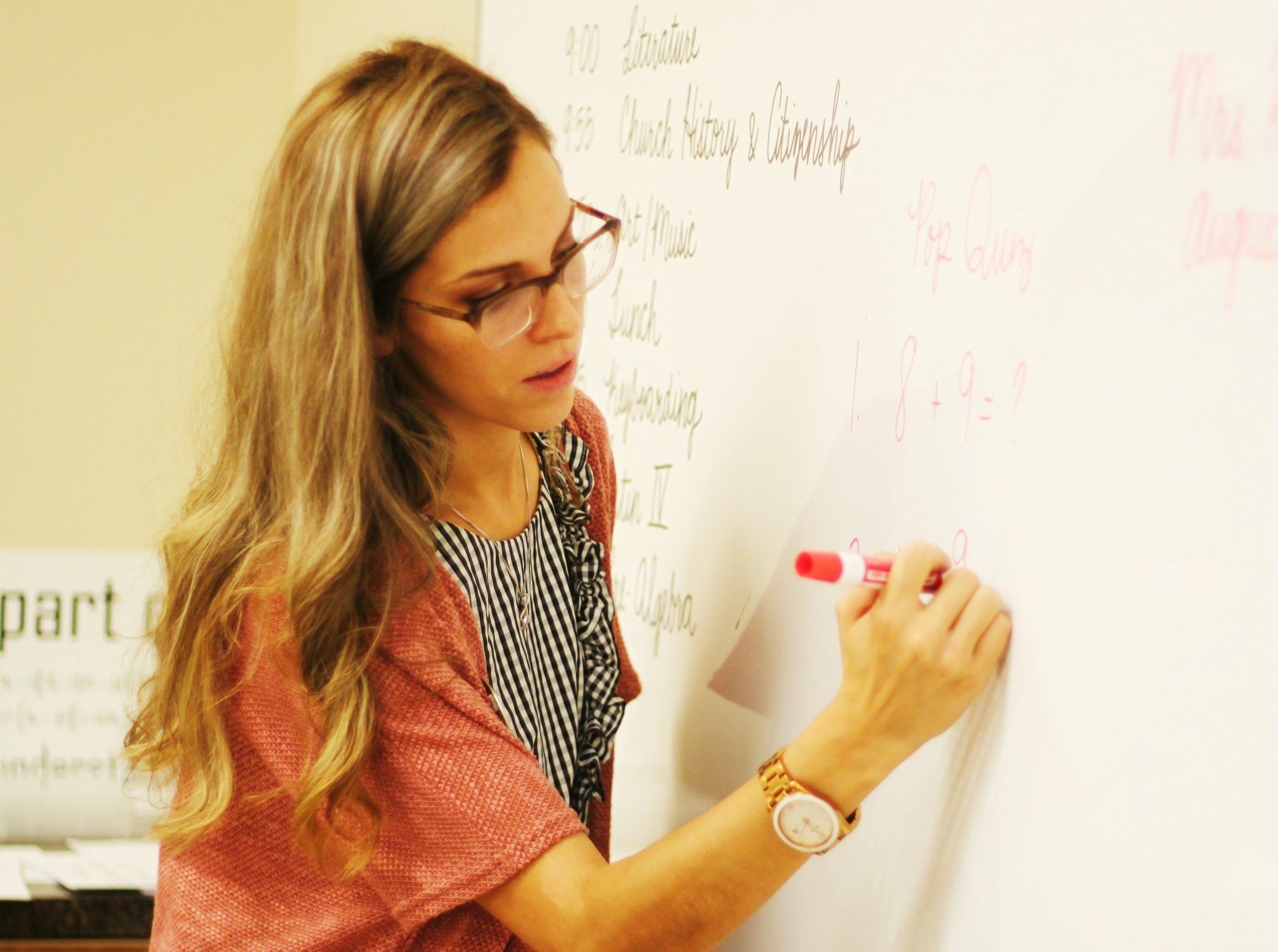 Woman Teaching